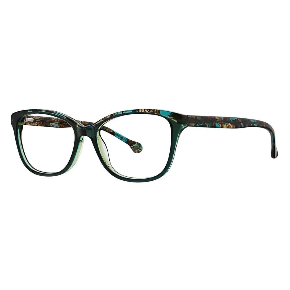 NWT Xoxo XOXO-SILVES-HUNTER-GREEN 56mm New Eyeglasses